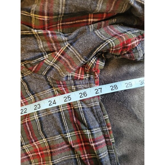 VTG L.L. Bean XL Mens Plaid Flannel Shirt 100% Cotton LS Cabin core heritage - Picture 4 of 4